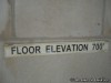 The elevation of the floor of the tower-700 feet